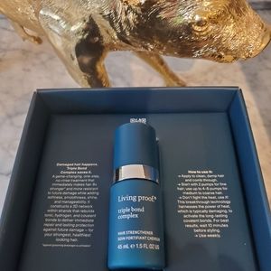 New Living Proof triple bond complex hair straightener 1.5 Fl oz.